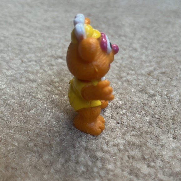 Vintage 1986 Muppet Babies Fozzie Bear Happy Meal Action Figure - Picture 5 of 8